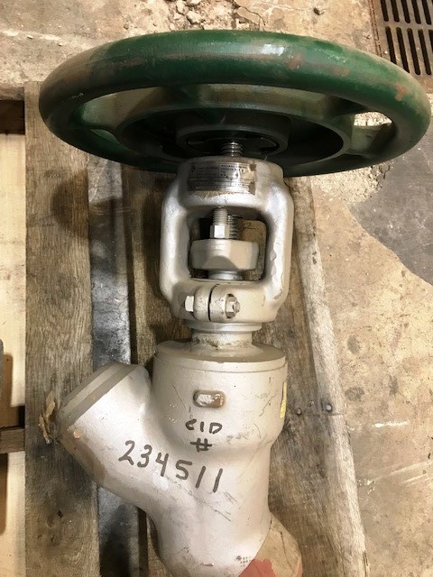 Rockwell Globe Valve, 2 inch, 4500 lb